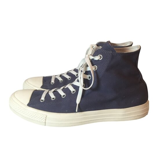 Converse Chuck Taylor All Star High Top Navy Blue Sneakers Mens 12 - Picture 5 of 9